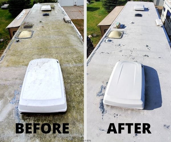 How to Clean Camper Roof