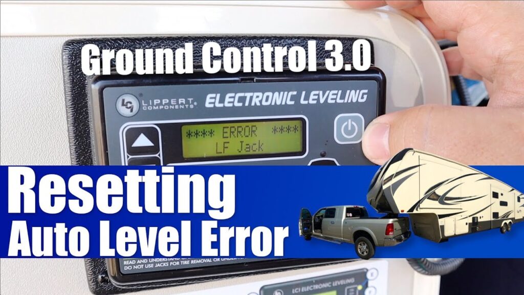 How to Reset Auto Leveling System