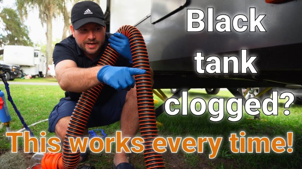 How to Unclog Black Tank in Rv