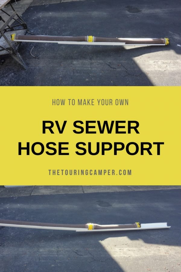 Rv Sewer Hose Support Ideas