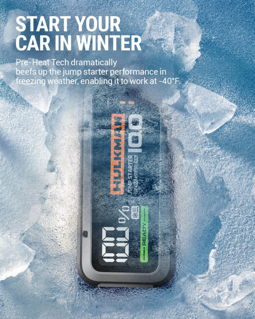 Jump Starter For Winter