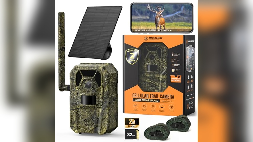 Best Cellular Trail Camera With Solar Panel
