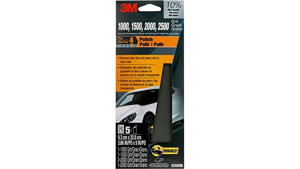 Best Sandpaper for Car Paint