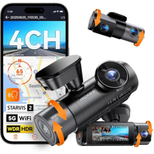 VANTRUE N5S 4 Channel 360° Dash Cam